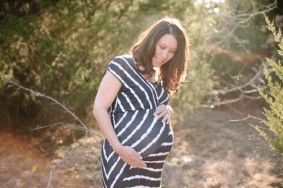 grapevine lake maternity session
