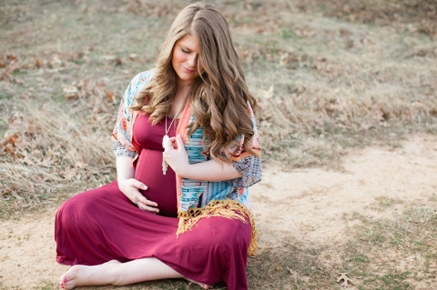 anthroplogie inspired maternity photos