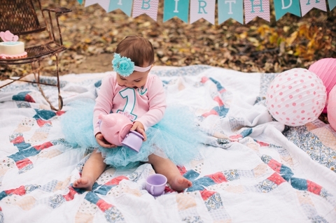 one year baby photos