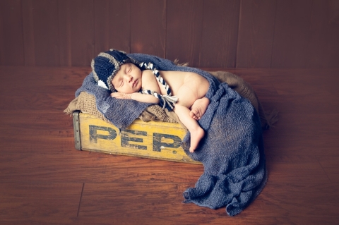 newborn baby photographers in dallas with a dallas cowboys theme