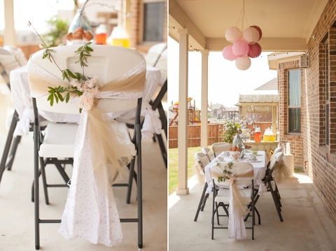 garden tea party decorations