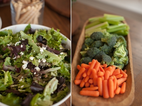 one year garden tea party