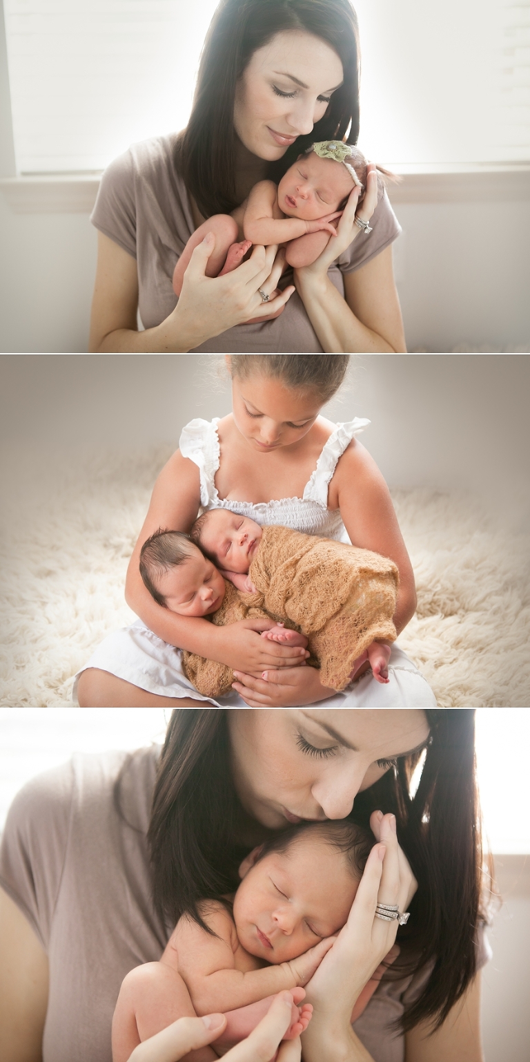 dallas fort worth newborn twin photography