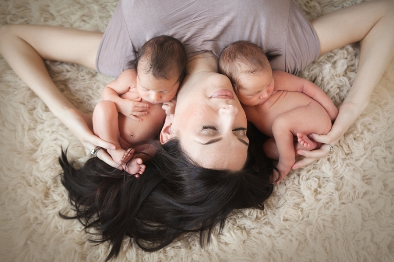 dallas fort worth newborn twin photography