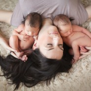 dallas fort worth newborn twin photography