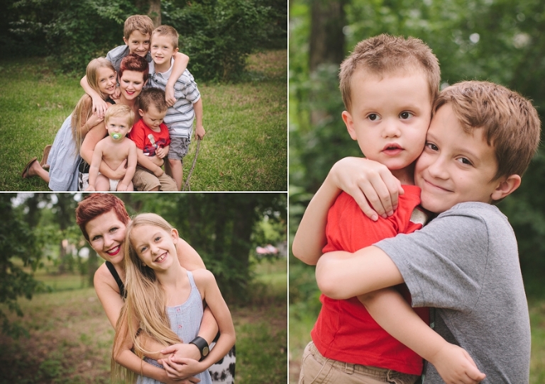 pinterest style pictures of a family on their farm in tx
