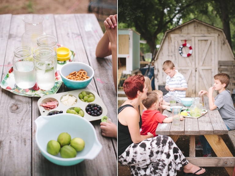pinterest style pictures of a family on their farm in tx