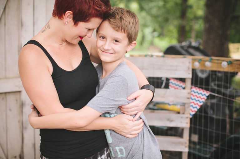 pinterest style pictures of a family on their farm in tx