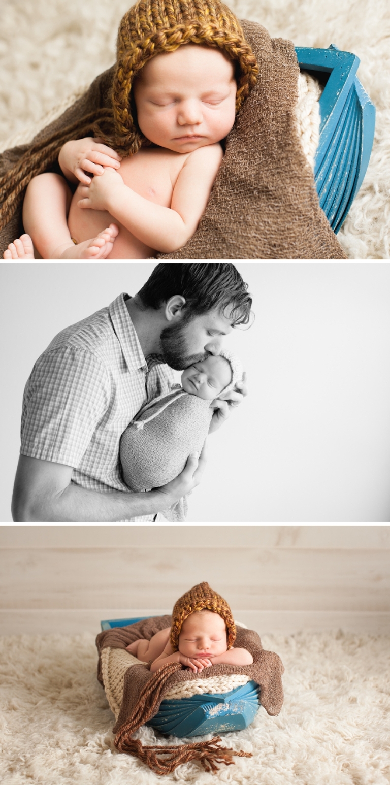 newborn photos with props