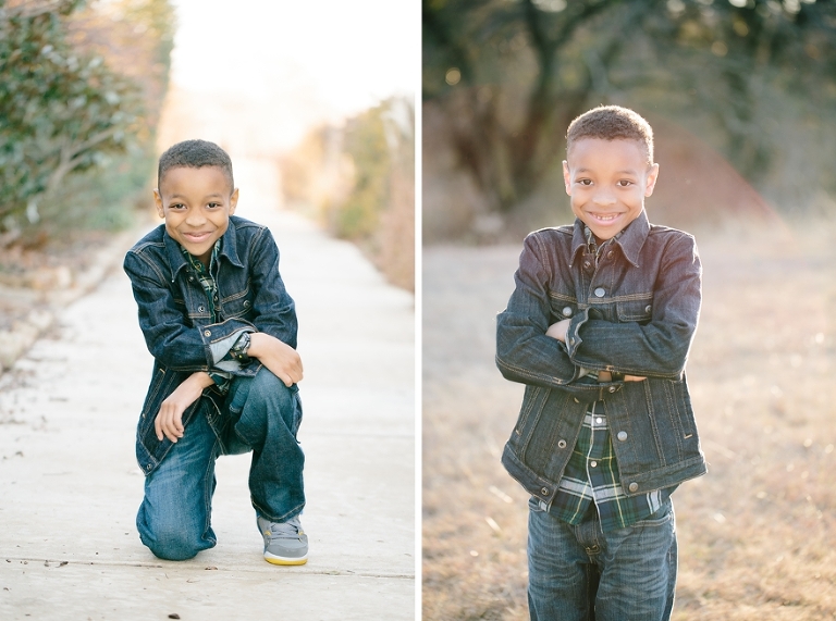 outdoor family photo session in dallas fort worth
