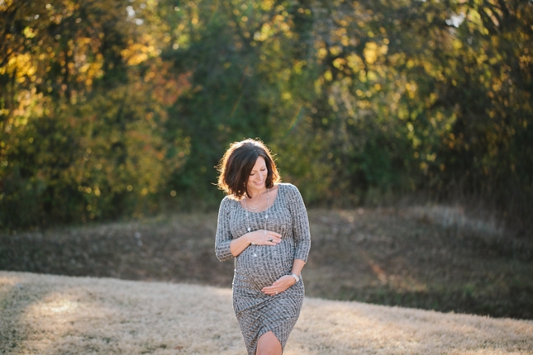 Maternity photos at the Colleyville Nature Center