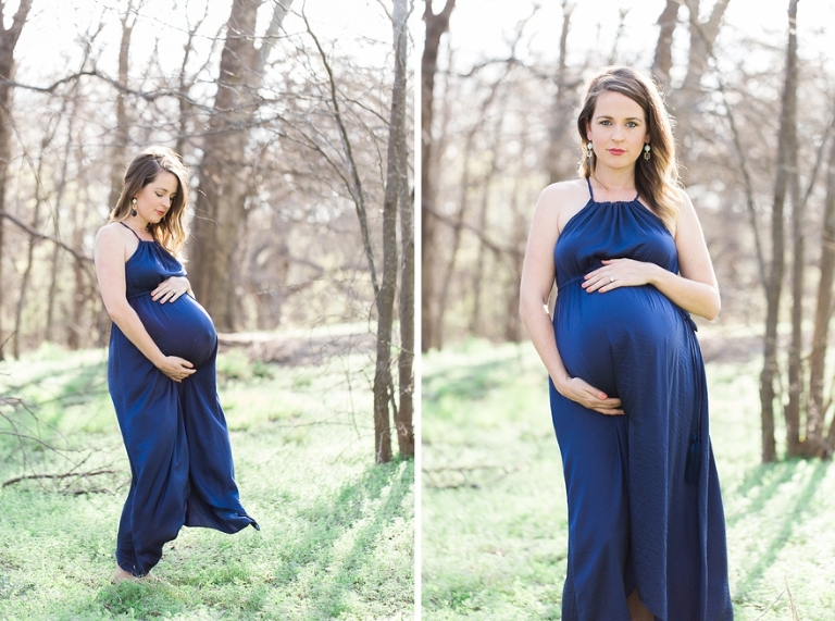 motherhood maternity blue maxi dress