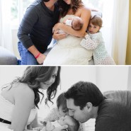 lifestyle newborn session in fort worth