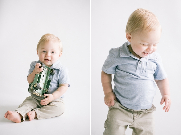one year baby session in fort worth