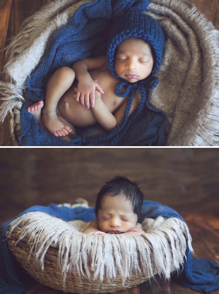 indian baby newborn session in fort worth
